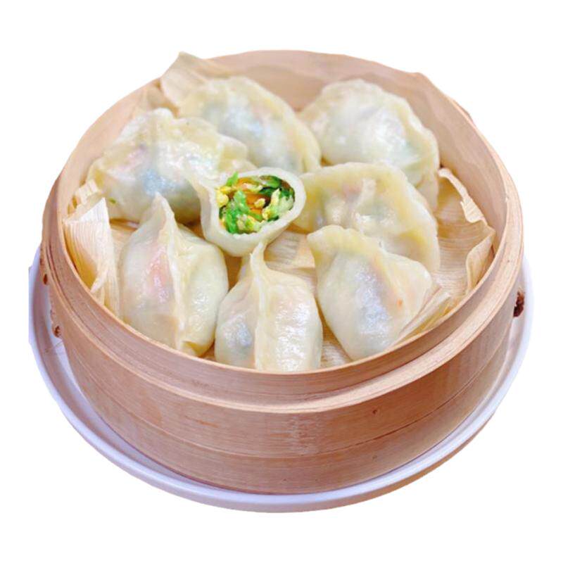【白菜豆腐馅】纯素水饺4袋韭菜鸡蛋茴香萝卜粉条荠菜蒸饺4斤80个