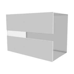 贫美珐琅板磁吸置物架搪瓷白板磁铁收纳盒日式冰箱磁性收纳挂架