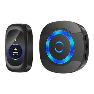 门铃家用无线超远距离大音量插电入户按玲来人叮咚提醒防水呼叫器