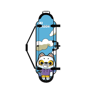 乐凯奇儿童滑雪单板饺子皮板包单双肩防划防锈滑雪板收纳包保护套