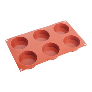 三能烘焙意大利Silikomart圆形慕斯蛋糕硅胶模SF027 028 119 204