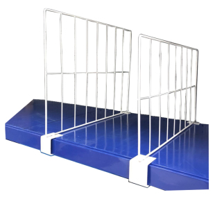 货架分隔板挡板快递分隔网片隔离板菜鸟驿站服装分类整理定制铁板