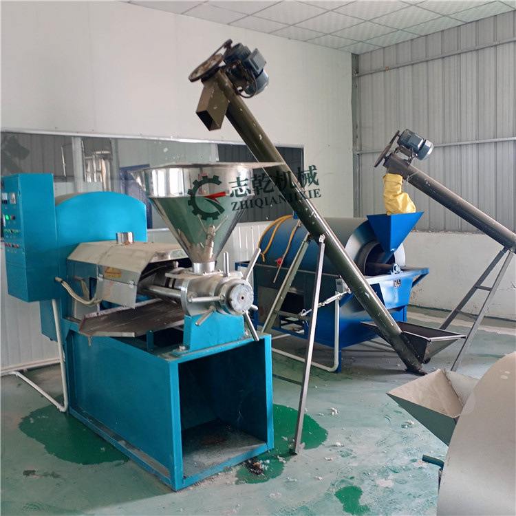 商用全自动螺旋榨油机 油坊花生菜籽全套榨油机 大豆油压榨设备