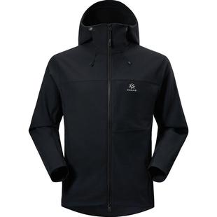 KAILAS凯乐石连帽软壳衣外套防风防泼水薄绒保暖户外轻装徒步男款