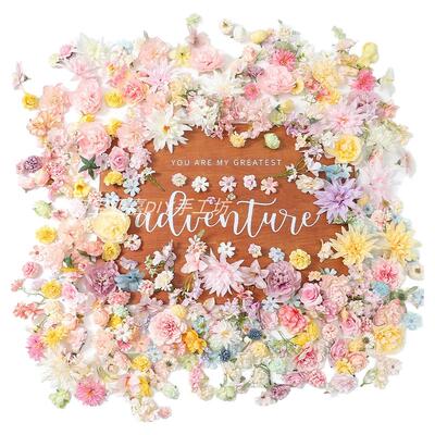 仿真小花朵混搭diy手工材料包