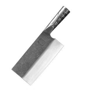 卢大锤1斤SKD11铁柄斩切两用刀手工锻打砍骨切菜刀家用商用刀厨房