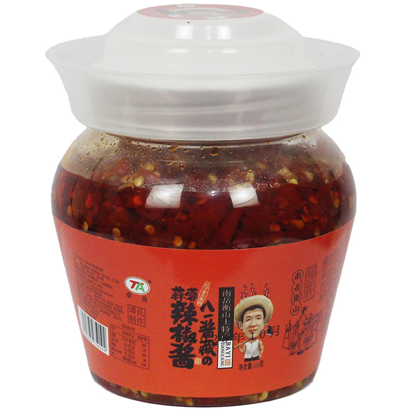 蒜蓉辣椒酱超辣农家罐装湖南特产