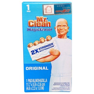 美国进口原装Mr Clean Magic Eraser多功能魔术清洁海绵擦1片装