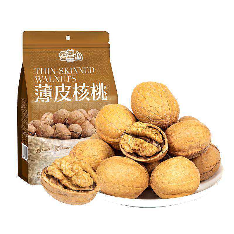 阿克苏185纸皮核桃新疆雪莲山