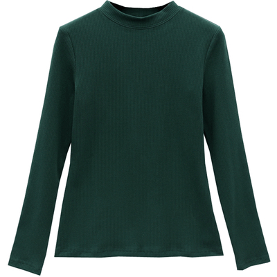 半高领打底衫女长袖妈妈秋季中年