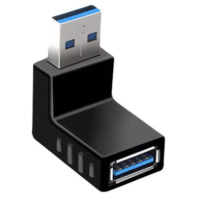 USB3.0公对母90度弯头延长线