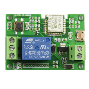 智能家居WIFI手机远程继电器控制遥控开关模块易微联APP门禁门锁