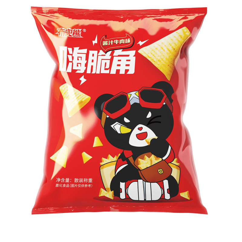 布兜熊湘菜高端零食小米锅巴麻花