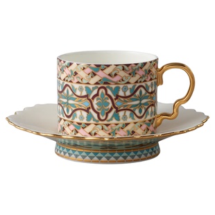 永丰源紫金华彩咖啡杯碟陶瓷下午茶杯轻奢高档礼品