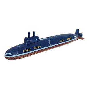 合金模型辽宁号航空母舰导弹护卫驱逐军舰儿童玩具轮船男核潜水艇