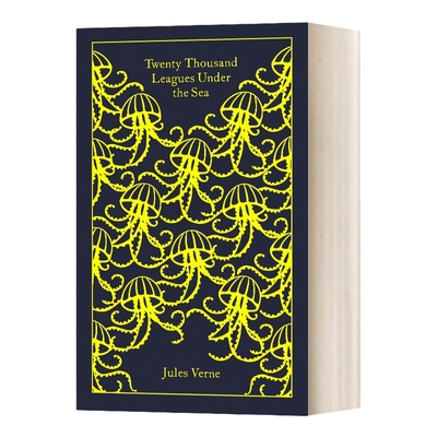 英文原版小说 Twenty Thousand Leagues Under the Sea 海底两万里 企鹅布面精装经典系列 英文版 进口英语原版书籍
