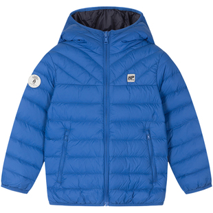 [三防轻暖]暇步士童装儿童羽绒服男童冬装新款保暖外套女童轻薄羽