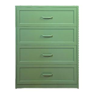 科飞亚五斗柜钢制铁艺欧式简约四斗柜卧室储物柜客厅收纳柜铁皮柜