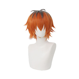 【伽氏工坊】第五人格联动芙莉莲 休塔尔克cos假发特调拼色打毛顶