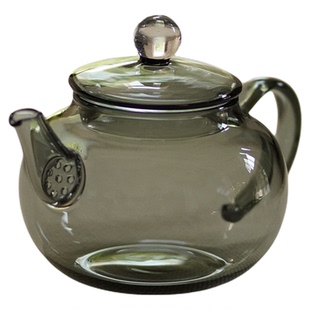 小茶壶玻璃泡茶壶迷你泡茶壶一人用透明小容量绿茶壶专用泡茶