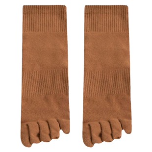 春秋新款五指袜子女中筒袜长筒袜瑜伽五趾袜分趾袜脚趾网红新