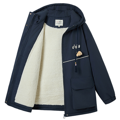 中学生棉衣外套棉袄套装学生棉服