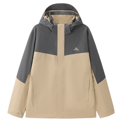 MobiGardenUrban牧高笛户外羽绒内胆冲锋衣防风防水三合一外套男