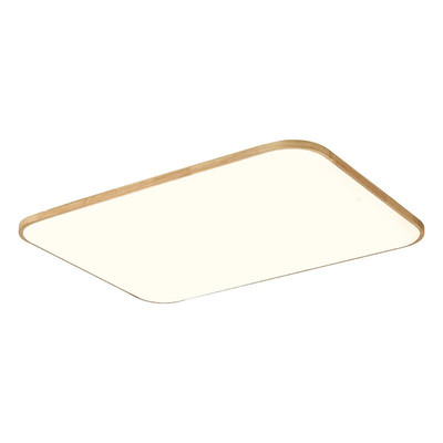 雷士led超薄新中式原木吸顶灯