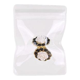 首饰密封袋防氧化pvc自封袋透明加厚耳钉手串链首饰盒文玩收纳袋