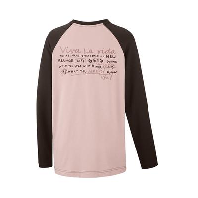 VfU速干运动T恤女宽松遮肉长袖