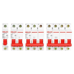 德力西D型63空气开关220v1P2P空开DZ47S断路器电闸三相3P4P32A380