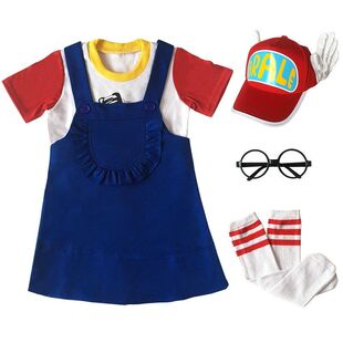 儿童阿拉蕾cos动漫服装幼儿园万圣节服装扮演六一男女演出五件套