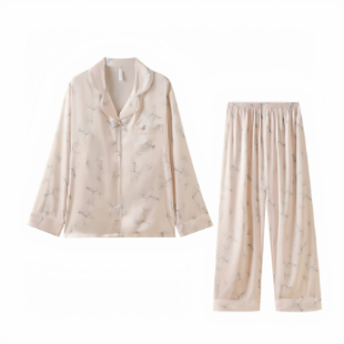 真丝睡衣女母亲节日送妈妈长辈生日礼物实用桑蚕丝家居服礼盒套装