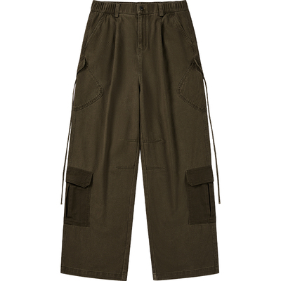 ecko红犀牛美式复古多口袋工装裤