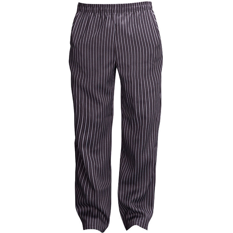 厨乐乐品牌厨房裤子厨师服装斑马条饭店面包房工服男女款四季通用