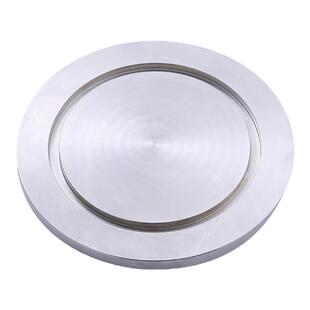 真空kf盲板堵头卡箍挡板封头圆形法兰接头盖板闷板KF16 KF25KF40