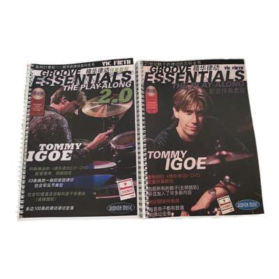 精华律动架子鼓加花线性教材GROOVE ESSENTIALS中文Tommy igoe