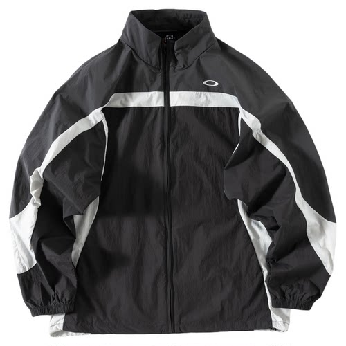 现货OAKLEY欧克利 Wind Jacket日本限定轻量机能防水拼接冲锋夹克