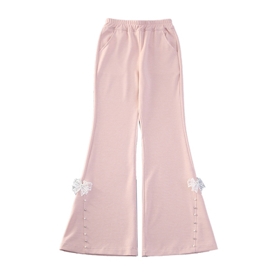 【TOP】女童洋气弹力喇叭裤