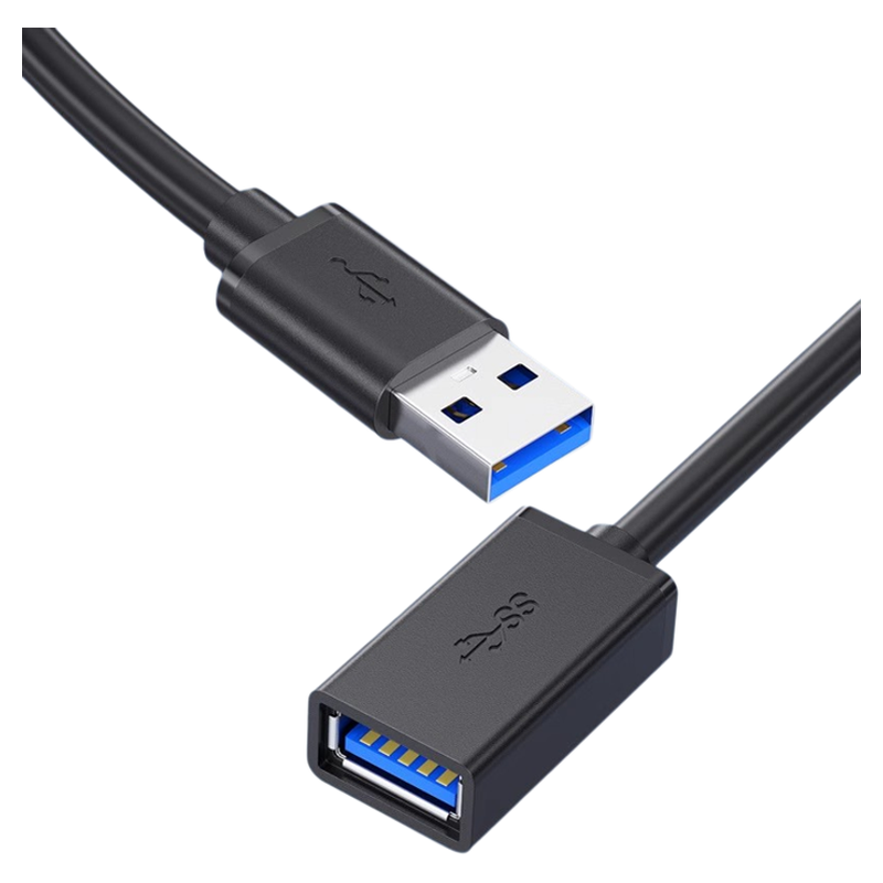 usb3.0延长线1/3/5米公对母数据线高速2.0手机充电无线网卡打印机电脑连接键盘优U盘鼠标供电接口转接线加长