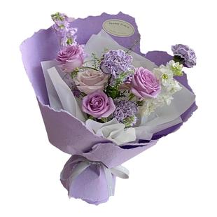 芯苼 手撕东巴纸花束鲜花花艺包装纸内衬高级手撕纸高质感手工diy