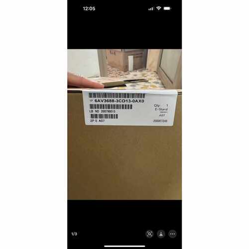 议价6AV3688-3CD13-0AX0西门子触摸屏系，99新，包装配件齐全