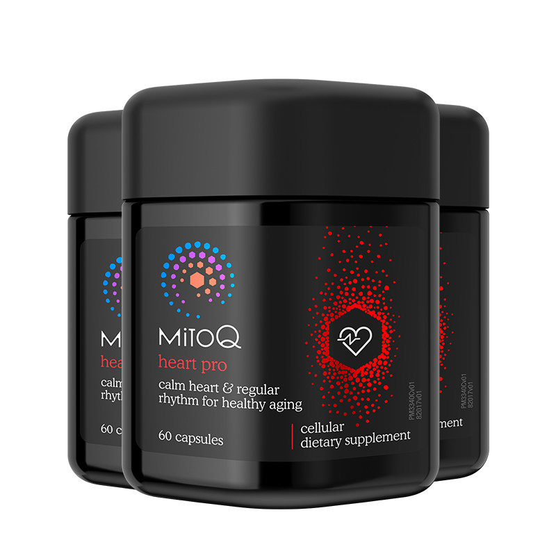 【3件巩固装】MitoQ舒心pro进阶版心血管养护清畅血管助力心率