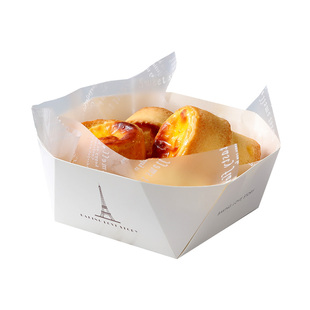 瑞丽八角盒小酥芙面包纸托西点流心泡芙小面包榴莲酥烘焙包装盒子