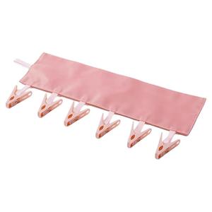 旅行折叠衣架便携式布艺晾晒衣夹子旅游出差酒店出游内衣袜子挂架