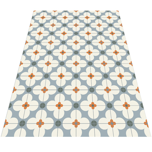 pvc厨房地垫防滑防油可擦免洗防水门垫玄关阳台入户脚垫皮革地毯