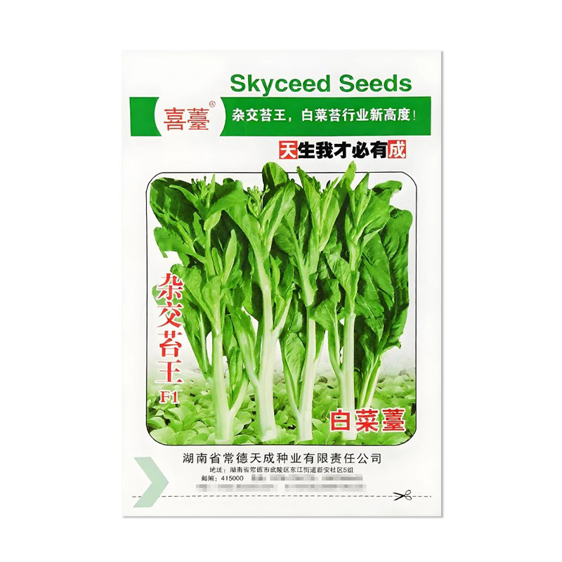 喜薹杂交苔王白菜苔种子