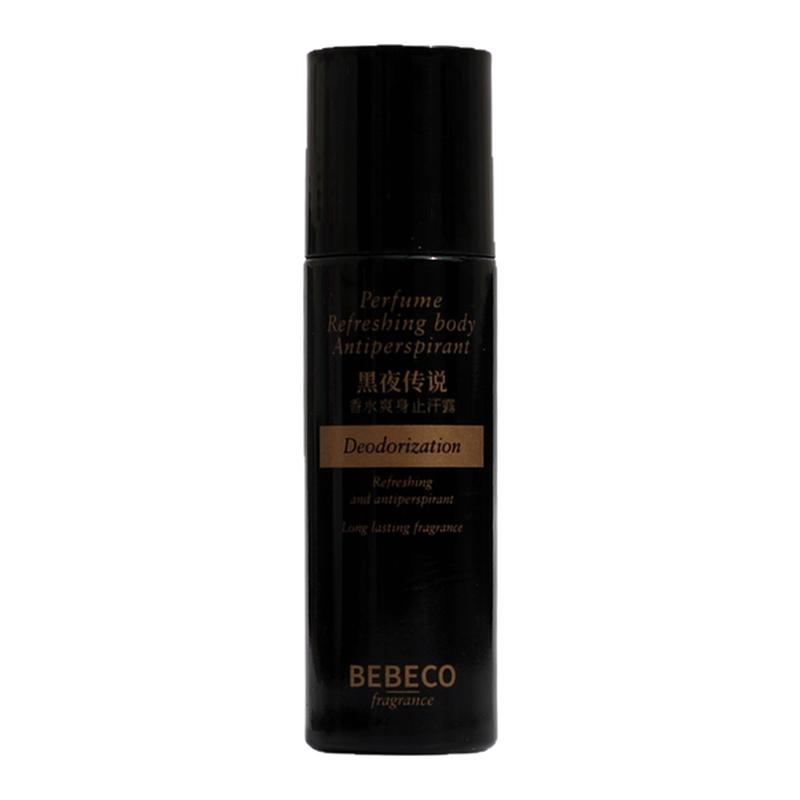 BEBECO贝贝可香水爽身止汗露黑夜传说花海情深雨后森林走珠液香体