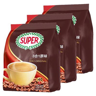 超级即溶原味三合一速溶咖啡原味