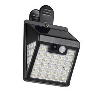 2026新款太阳能户外家用庭院灯人体感应免打孔阳台防水照明夹子灯